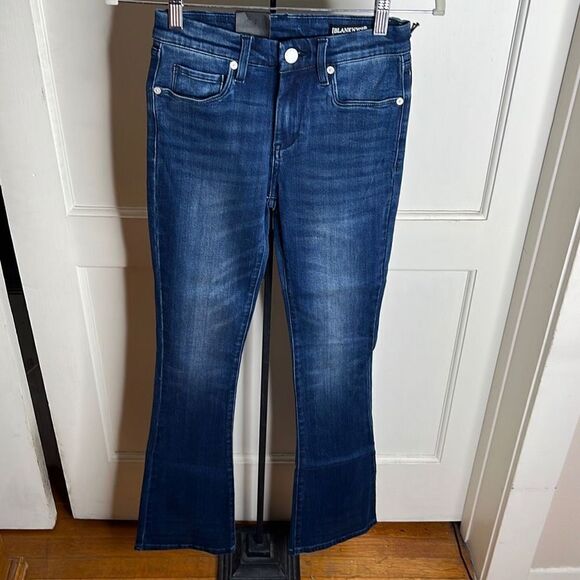 Blank NYC THE HOYT MINI BOOT IN NO SLEEP High Rise Mini Flare Size 24 NWT - Picture 2 of 10